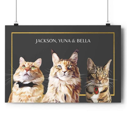 Custom Pet Portrait (Digital Copy)