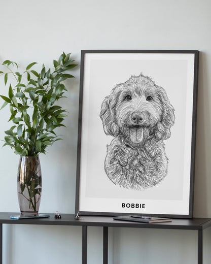 Pet Portrait Sketch