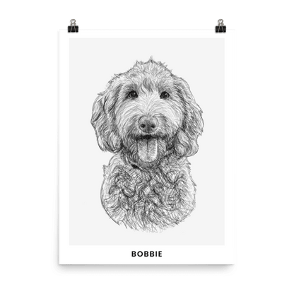 Pet Portrait Sketch