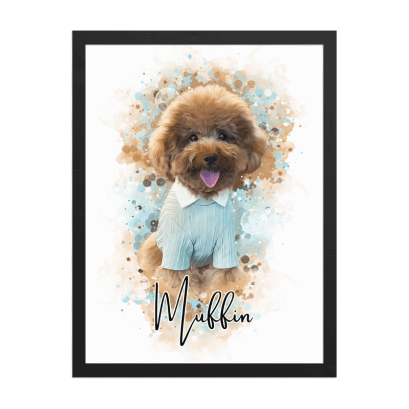 Watercolour Pet Portrait