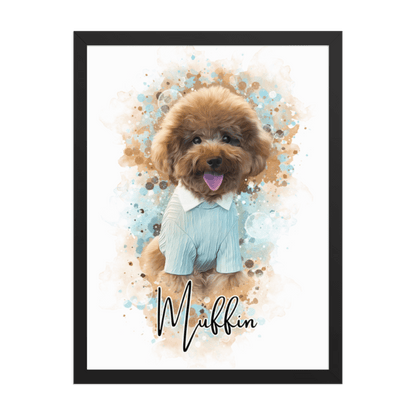 Watercolour Pet Portrait