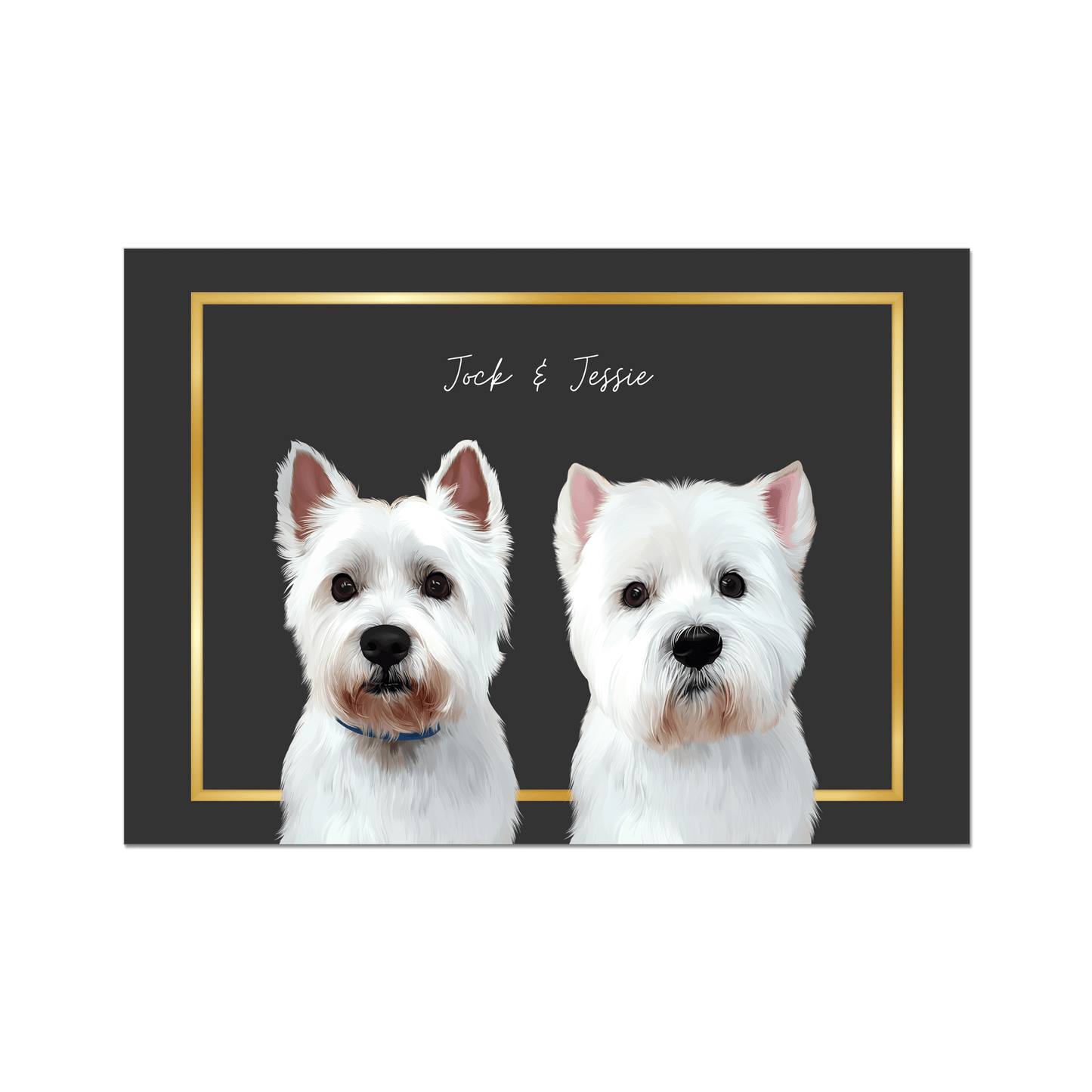 Two-Pet Portrait
