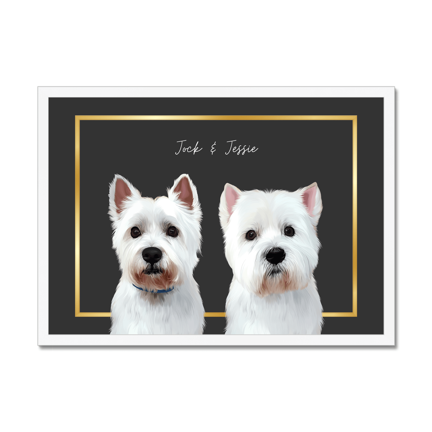 Two-Pet Portrait