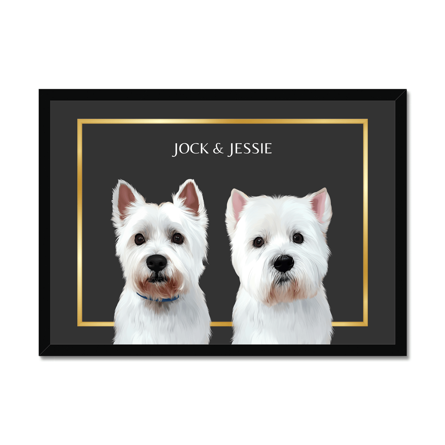 Two-Pet Portrait