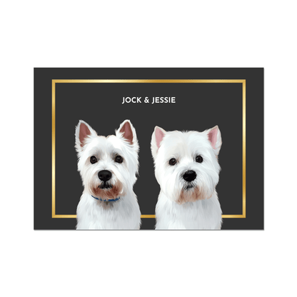Two-Pet Portrait