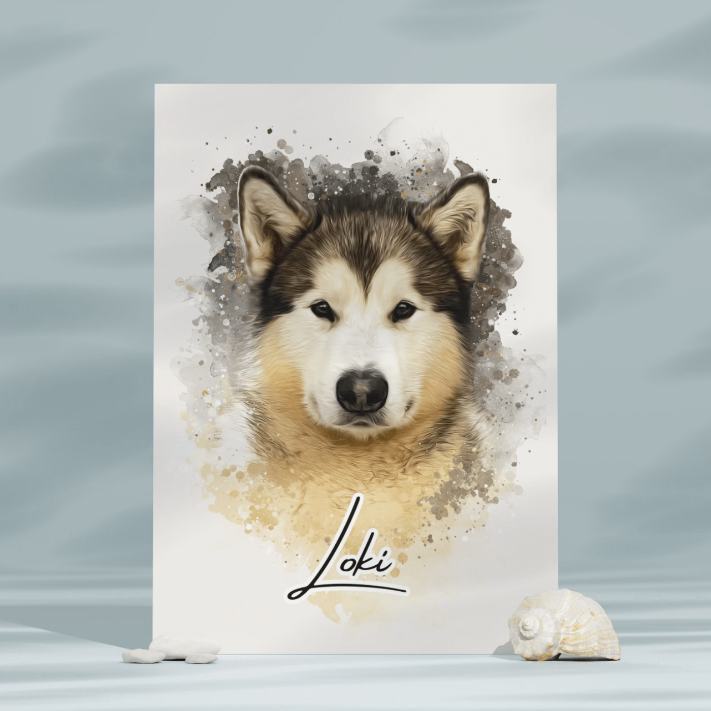 Watercolour Pet Portrait
