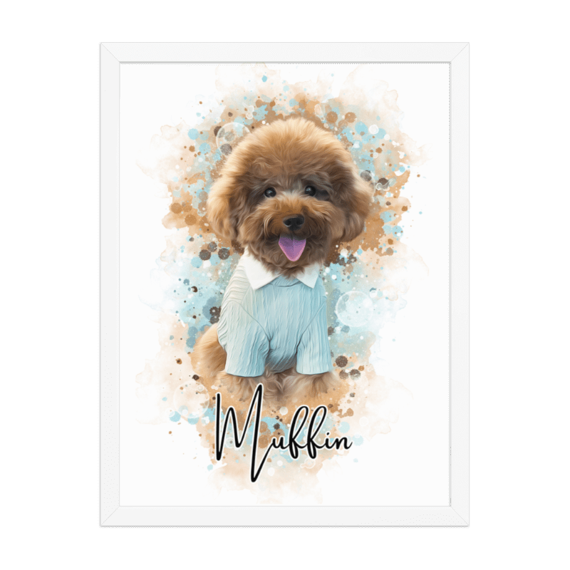 Watercolour Pet Portrait