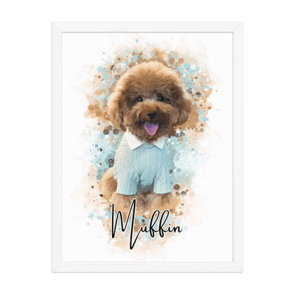 Watercolour Pet Portrait