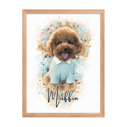 Watercolour Pet Portrait