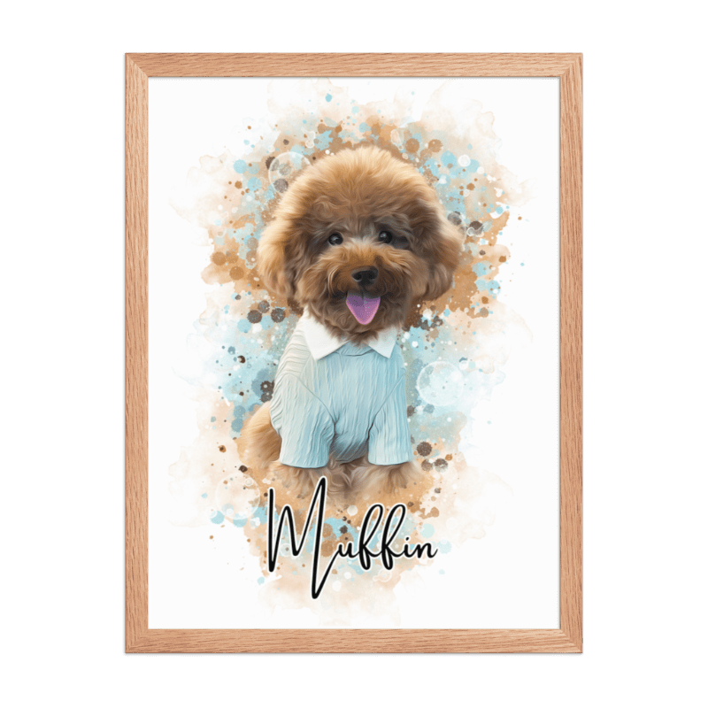 Watercolour Pet Portrait