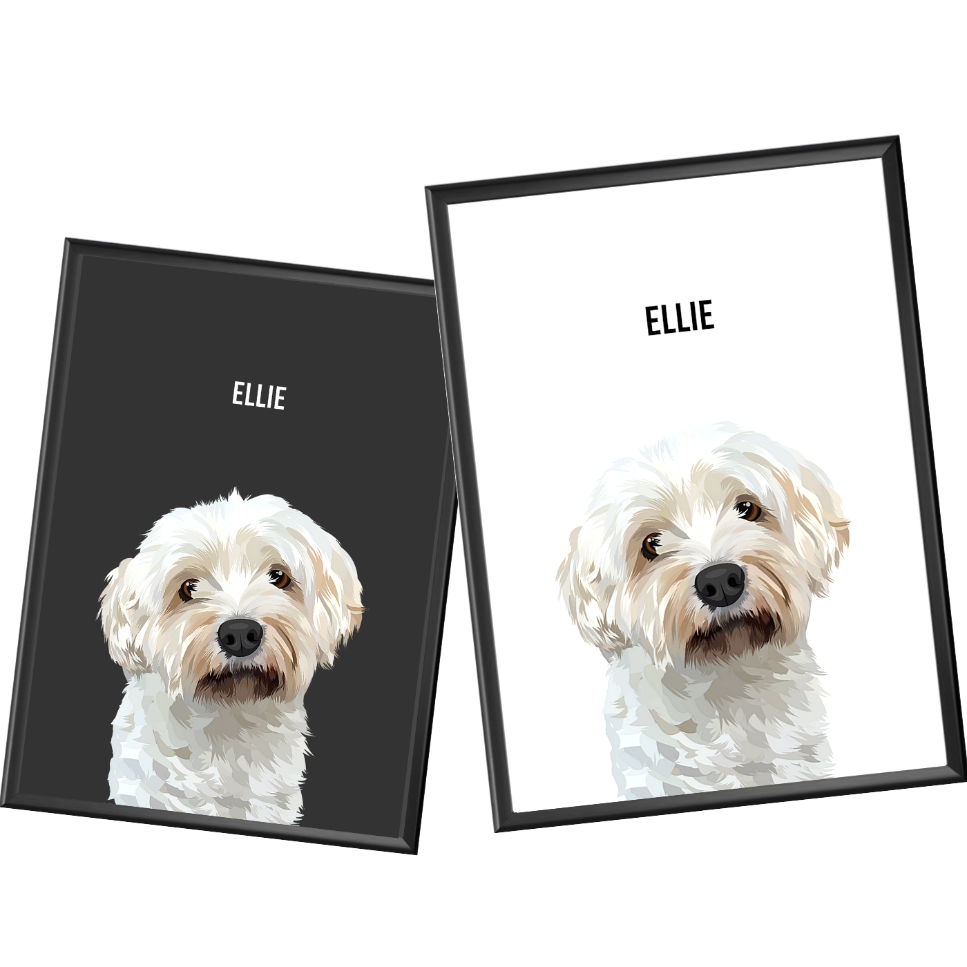 customise your pet portrait
